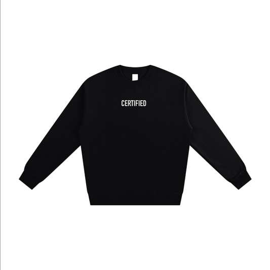 WAH BLACK HEAVYWEIGHT ESSENTIAL SWEATSHIRT