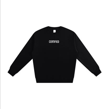WAH BLACK HEAVYWEIGHT ESSENTIAL SWEATSHIRT