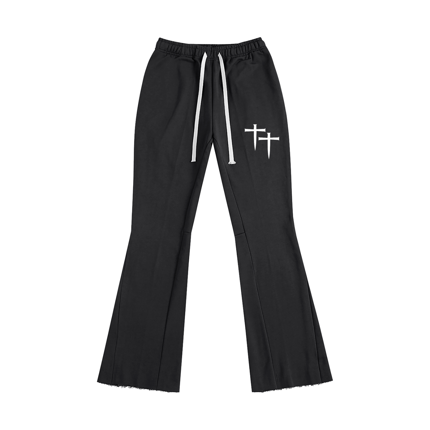 WAH BLACK CROSS SWEATPANTS