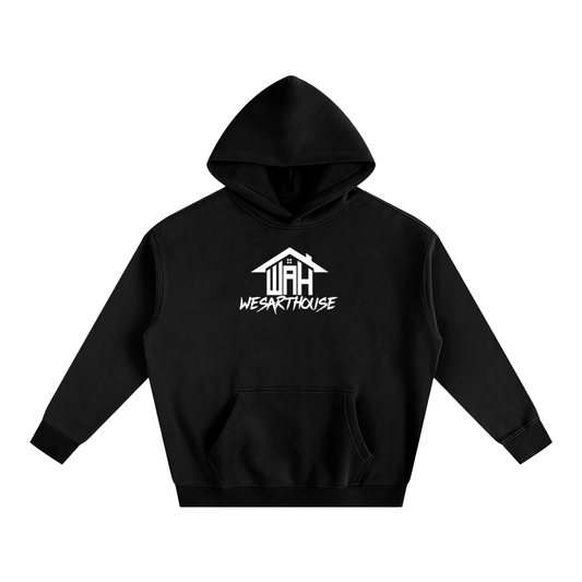 WAH+CROSS OVERSIZED FLEECED HOODIE