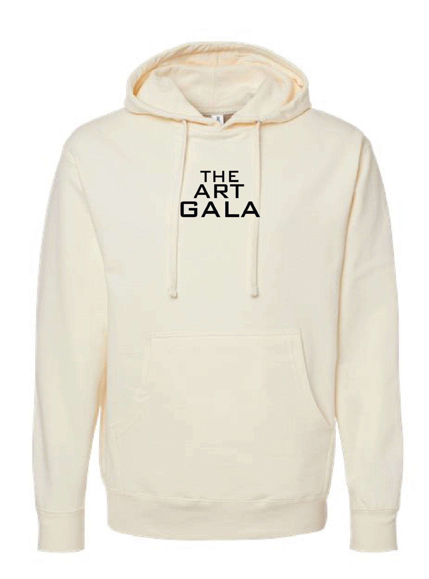 THE ART GALA MENS MIDWEIGHT HOODIE BONE