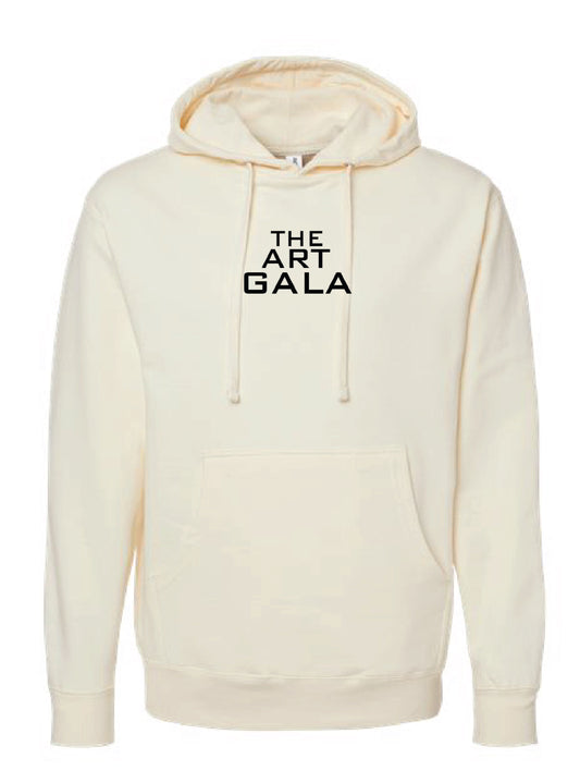 THE ART GALA MENS MIDWEIGHT HOODIE BONE