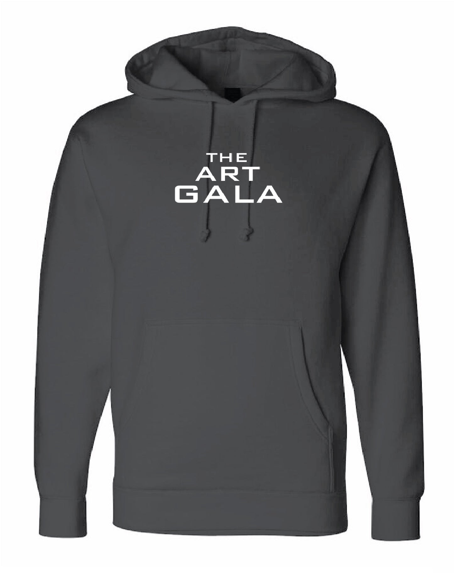 THE ART GALA MENS MIDWEIGHT HOODIE BLACK
