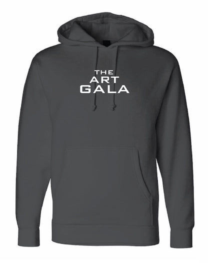 THE ART GALA MENS MIDWEIGHT HOODIE BLACK