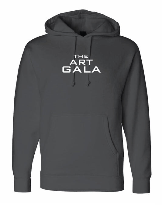THE ART GALA MENS MIDWEIGHT HOODIE BLACK