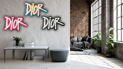 INSPIRED DIOR WALL ART DESIGN