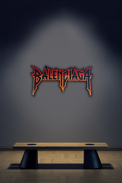 INSPIRED BALENCIAGA WALL ART