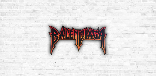 INSPIRED BALENCIAGA WALL ART