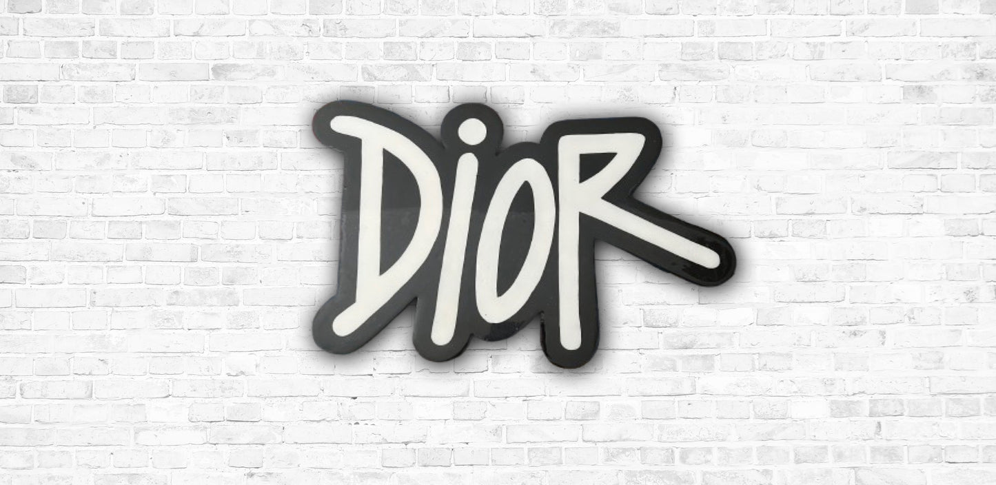 INSPIRED DIOR WALL ART DESIGN