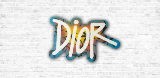 INSPIRED DIOR WALL ART TROPICAL DESIGN