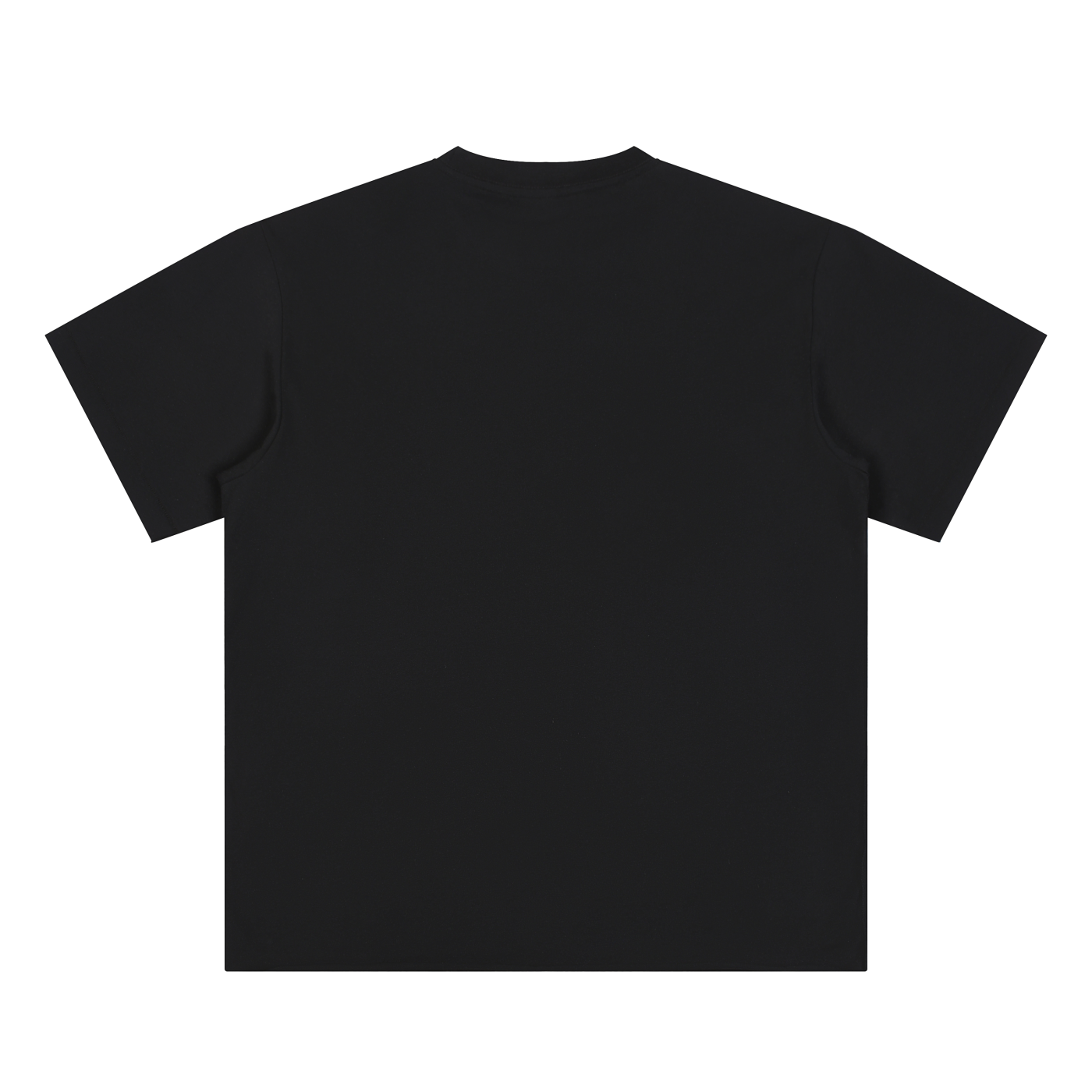 WAH BLACK ESSENTIAL COTTON TEE