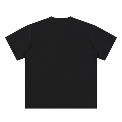 WAH BLACK ESSENTIAL COTTON TEE